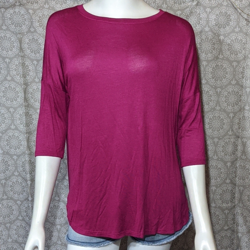 Magenta Blouse